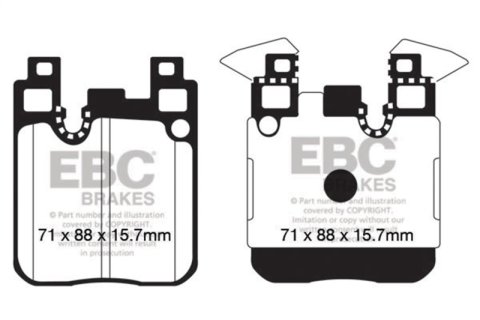 EBC S5 Brake Pad and Rotor Kit (1x ebcGD2067R, 1x ebcDP42133R) thumbnail 3