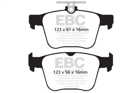 EBC S5 Brake Pad and Rotor Kit (1x ebcGD7422, 1x ebcDP42173R) thumbnail 2