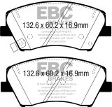 EBC S5 Brake Pad and Rotor Kit (1x ebcDP43075R, 1x ebcGD7629) thumbnail 9
