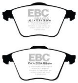 EBC S6 Brake Pad and Rotor Kit (1x ebcGD1434, 1x ebcDP51574NDX) thumbnail 5