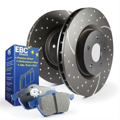 EBC S6 Brake Pad and Rotor Kit (1x ebcDP51162NDX, 1x ebcGD7263)