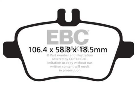 EBC S9 Brake Pad and Rotor Kit (1x ebcUSR1919, 1x ebcDP42157R) thumbnail 3