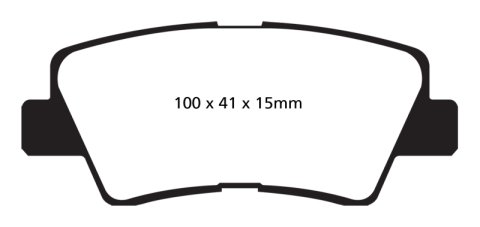 EBC S10 Brake Pad and Rotor Kit (1x ebcDP22031, 1x ebcGD7688) thumbnail 5
