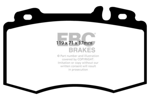 EBC S11 Brake Pad and Rotor Kit (1x ebcRK1174XD, 1x ebcDP21363) thumbnail 8
