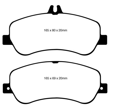 EBC S13 Brake Pad and Rotor Kit (1x ebcRK7789, 1x ebcDP42011R) thumbnail 2