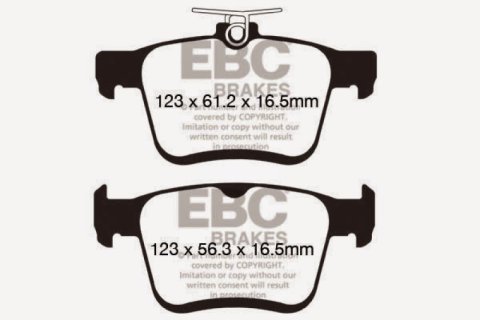 EBC S14 Brake Pad and Rotor Kit (1x ebcDP62153, 1x ebcRK7422) thumbnail 4
