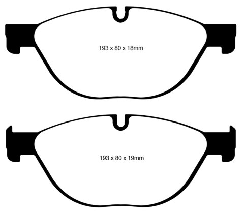 EBC S2 Brake Pad and Rotor Kit (1x ebcUSR1818RX, 1x ebcDP22019) thumbnail 3