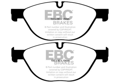 EBC S2 Brake Pad and Rotor Kit (1x ebcUSR1818RX, 1x ebcDP22019) thumbnail 9