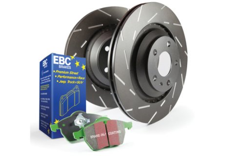 EBC S2 Brake Pad and Rotor Kit (1x ebcUSR1488, 1x ebcDP22227) thumbnail 1