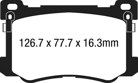 EBC S2 Brake Pad and Rotor Kit (1x ebcUSR7767, 1x ebcDP23048) thumbnail 9