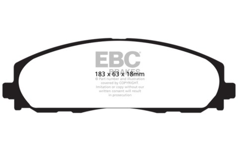 EBC Stage 2 Sport Disc Brake Kits S2KF1669 Pad and Rotor Kit thumbnail 7