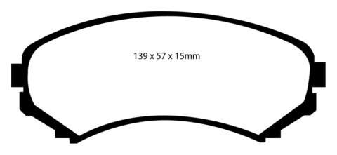 EBC S2 Brake Pad and Rotor Kit (1x ebcDP61619, 1x ebcUSR7200) thumbnail 5