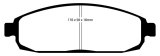 EBC S2 Brake Pad and Rotor Kit (1x ebcDP61732, 1x ebcUSR7285) thumbnail 3