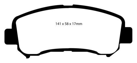 EBC S2 Brake Pad and Rotor Kit (1x ebcDP61954, 1x ebcUSR7471) thumbnail 6
