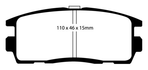 EBC S2 Brake Pad and Rotor Kit (1x ebcUSR7438, 1x ebcDP61797) thumbnail 5