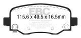 EBC S2 Brake Pad and Rotor Kit (1x ebcDP63031, 1x ebcUSR7663) thumbnail 9