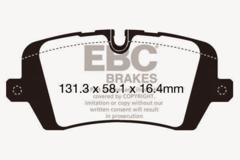 EBC S2 Brake Pad and Rotor Kit (1x ebcUSR2036, 1x ebcDP62161) thumbnail 9
