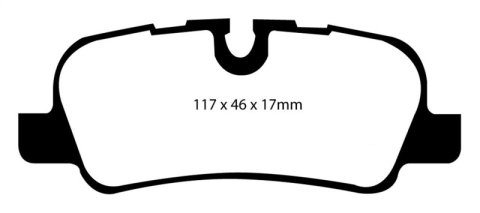 EBC S2 Brake Pad and Rotor Kit (1x ebcDP61542, 1x ebcUSR1340) thumbnail 2