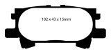 EBC S2 Brake Pad and Rotor Kit (1x ebcDP61682, 1x ebcUSR7230) thumbnail 4