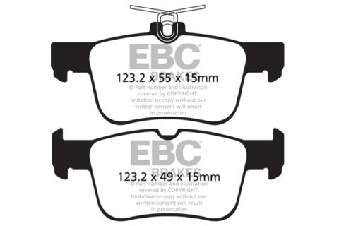 EBC S2 Brake Pad and Rotor Kit (1x ebcUSR7714, 1x ebcDP62160) thumbnail 9