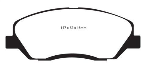 EBC S3 Brake Pad and Rotor Kit (1x ebcDP61783, 1x ebcGD7661) thumbnail 5