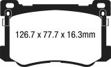 EBC S4 Brake Pad and Rotor Kit (1x ebcUSR7767, 1x ebcDP33048C) thumbnail 9