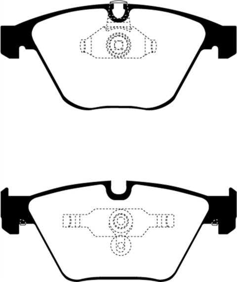 EBC S4 Brake Pad and Rotor Kit (1x ebcUSR1390, 1x ebcDP31449C) thumbnail 6