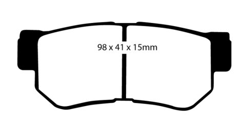 EBC S5 Brake Pad and Rotor Kit (1x ebcDP41392R, 1x ebcGD7688) thumbnail 4