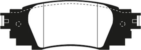 EBC S9 Brake Pad and Rotor Kit (1x ebcDP43080R, 1x ebcUSR7780) thumbnail 9