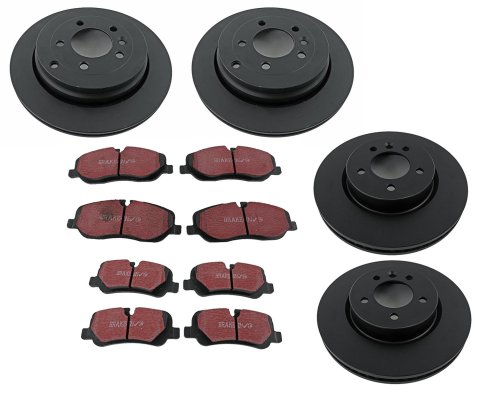 EBC S20 Brake Pad and Rotor Kit (1x ebcRK1372, 1x ebcRK1373, 1x ebcUD1098, 1x ebcUD1099) thumbnail 2