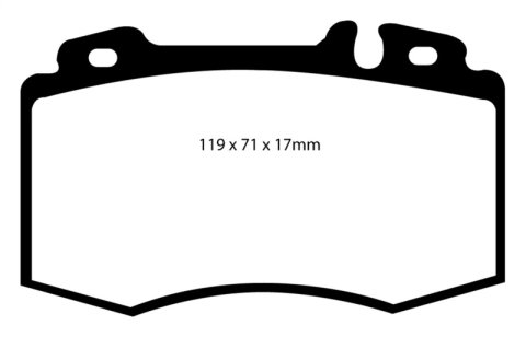 EBC S5 Brake Pad and Rotor Kit (1x ebcGD7789, 1x ebcDP41363R) thumbnail 4