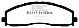 EBC S15 Brake Pad and Rotor Kit (1x ebcED93015, 1x ebcUSR7655) thumbnail 6
