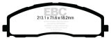 EBC S15 Brake Pad and Rotor Kit (1x ebcED93015, 1x ebcUSR7655) thumbnail 7