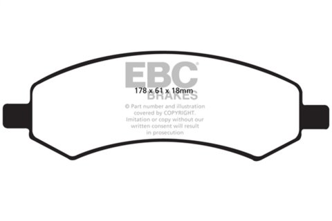 EBC S15 Brake Pad and Rotor Kit (1x ebcED91738, 1x ebcUSR7105) thumbnail 9