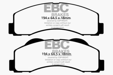 EBC S15 Brake Pad and Rotor Kit (1x ebcUSR7462, 1x ebcED91855) thumbnail 6