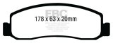EBC S15 Brake Pad and Rotor Kit (1x ebcED91892, 1x ebcUSR7318) thumbnail 5