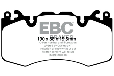 EBC S15 Brake Pad and Rotor Kit (1x ebcUSR1721, 1x ebcED92064) thumbnail 7