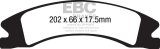 EBC S15 Brake Pad and Rotor Kit (1x ebcUSR7760, 1x ebcED91885) thumbnail 9
