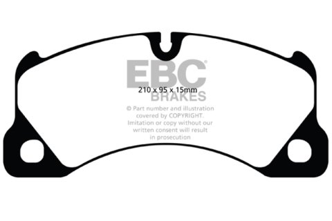 EBC S15 Brake Pad and Rotor Kit (1x ebcUSR1920, 1x ebcED91835) thumbnail 7