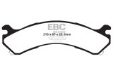 EBC Stage 15 Kits Extra-Duty Brake Pads and USR Rotors S15KR1015 Disc Pad Rotor Kit thumbnail 8
