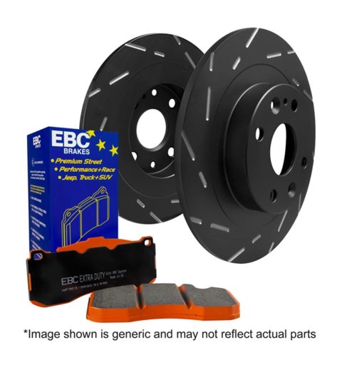 EBC S15 Brake Pad and Rotor Kit (1x ebcUSR7604, 1x ebcED91891)