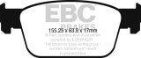 EBC S1 Brake Pad and Rotor Kit (1x ebcRK1573, 1x ebcUD1953) thumbnail 8