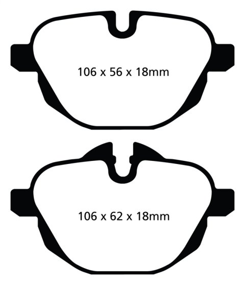 EBC S2 Brake Pad and Rotor Kit (1x ebcUSR1817, 1x ebcDP22047) thumbnail 4