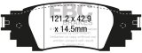 EBC S3 Brake Pad and Rotor Kit (1x ebcDP63080, 1x ebcGD7805) thumbnail 8