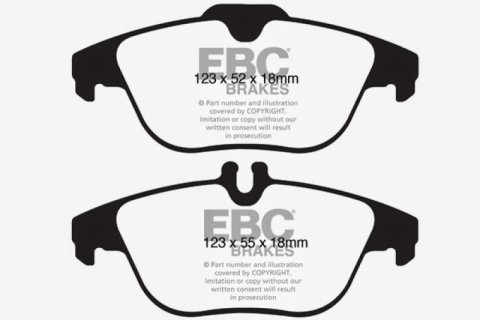 EBC S4 Brake Pad and Rotor Kit (1x ebcDP31990C, 1x ebcUSR1584) thumbnail 9