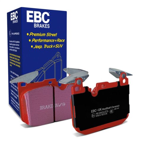EBC 14+ BMW M3 Redstuff Pads & Turbo GD Rotors (1x ebcGD2064R, 1x ebcDP32130C) thumbnail 1