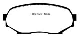 EBC S13 Brake Pad and Rotor Kit (1x ebcDP4802R, 1x ebcRK418) thumbnail 5