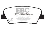 EBC S10 Brake Pad and Rotor Kit (1x ebcDP21806, 1x ebcGD7796) thumbnail 8