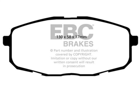 EBC S11 Brake Pad and Rotor Kit (1x ebcRK7727, 1x ebcDP21562) thumbnail 9