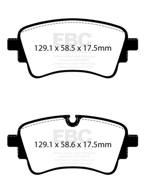 EBC S11 Brake Pad and Rotor Kit (1x ebcRK1846, 1x ebcDP22435) thumbnail 8